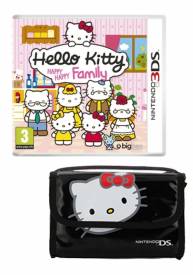 Hello Kitty Happy Happy Family + Pouch (Black) voor de Nintendo 3DS kopen op nedgame.nl