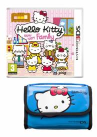 Hello Kitty Happy Happy Family + Pouch (Blue) voor de Nintendo 3DS kopen op nedgame.nl