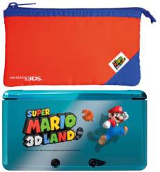 Hori 3DS Super Mario 3D Land Protector Case + Pouch voor de Nintendo 3DS kopen op nedgame.nl