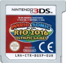 Mario & Sonic at the Rio 2016 Olympic Games (losse cassette) voor de Nintendo 3DS kopen op nedgame.nl