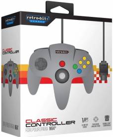 Classic Controller (Grey) (Retro-bit) voor de Nintendo 64 kopen op nedgame.nl