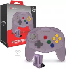 Hyperkin Admiral Premium Wireless Bluetooth Controller (Amethyst Purple) voor de Nintendo 64 kopen op nedgame.nl