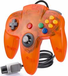 Nintendo 64 Controller Fire Orange (Teknogame) voor de Nintendo 64 kopen op nedgame.nl