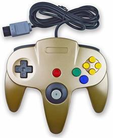 Nintendo 64 Controller Goud (Teknogame) voor de Nintendo 64 kopen op nedgame.nl