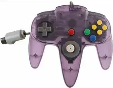 Nintendo 64 Controller Paars Transparant (Teknogame) voor de Nintendo 64 kopen op nedgame.nl