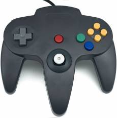 Nintendo 64 Controller Zwart (Teknogame) voor de Nintendo 64 kopen op nedgame.nl
