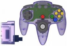Nintendo 64 Wireless 2.4 GHz Controller Atomic Purple (Teknogame) voor de Nintendo 64 kopen op nedgame.nl