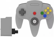 Nintendo 64 Wireless 2.4 GHz Controller Classic Grey (Teknogame) voor de Nintendo 64 kopen op nedgame.nl