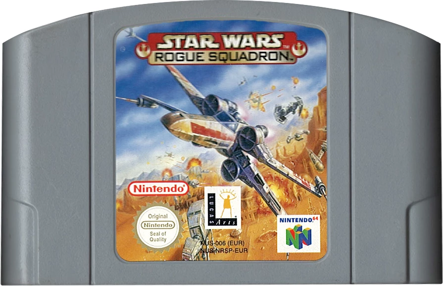 Star Wars Rogue Squadron (losse cassette) voor de Nintendo 64 kopen op nedgame.nl