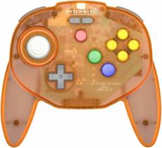 Tribute 64 2.4 GHz Wireless Controller (Orange Hawk) (Retro-bit) voor de Nintendo 64 kopen op nedgame.nl