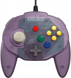 Tribute 64 Controller (Purple) (Retro-bit) voor de Nintendo 64 kopen op nedgame.nl