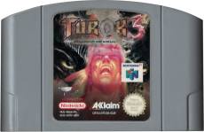 Turok 3 (losse cassette)(schade aan label) voor de Nintendo 64 kopen op nedgame.nl