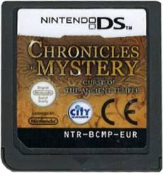 Chronicles of Mystery Curse of the Ancient Temple (losse cassette) voor de Nintendo DS kopen op nedgame.nl