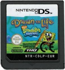 Drawn to Life Spongebob (losse cassette) voor de Nintendo DS kopen op nedgame.nl