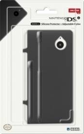 DSi Silicone Protector + Adjustable Stylus (Black) voor de Nintendo DS kopen op nedgame.nl