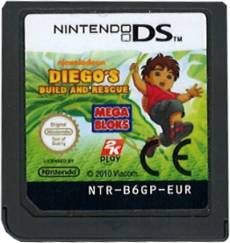 Go Diego Go Megabloks Bouwen en Redden (losse cassette) voor de Nintendo DS kopen op nedgame.nl