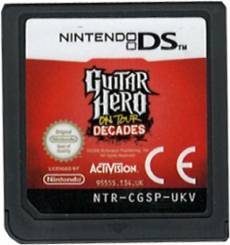 Guitar Hero On Tour Decades (Game Only) (losse cassette) voor de Nintendo DS kopen op nedgame.nl