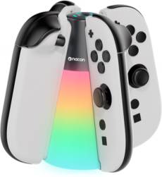 Nacon Switch 2 Quad Charger For 4 Joy-Con Controllers met RGB Effect voor de Nintendo Switch 2 preorder plaatsen op nedgame.nl
