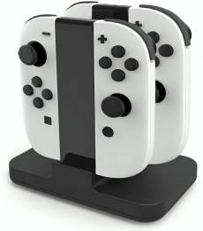 Nacon Switch 2 Quad Charger For 4 Joy-Con Controllers voor de Nintendo Switch 2 preorder plaatsen op nedgame.nl
