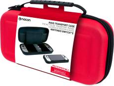 Nacon Switch 2 Rigid Transport Case (Red) voor de Nintendo Switch 2 preorder plaatsen op nedgame.nl