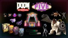 AOC DOOM Eternal: Series Five Cosmetic Pack DLC (extra content) voor de Nintendo Switch kopen op nedgame.nl