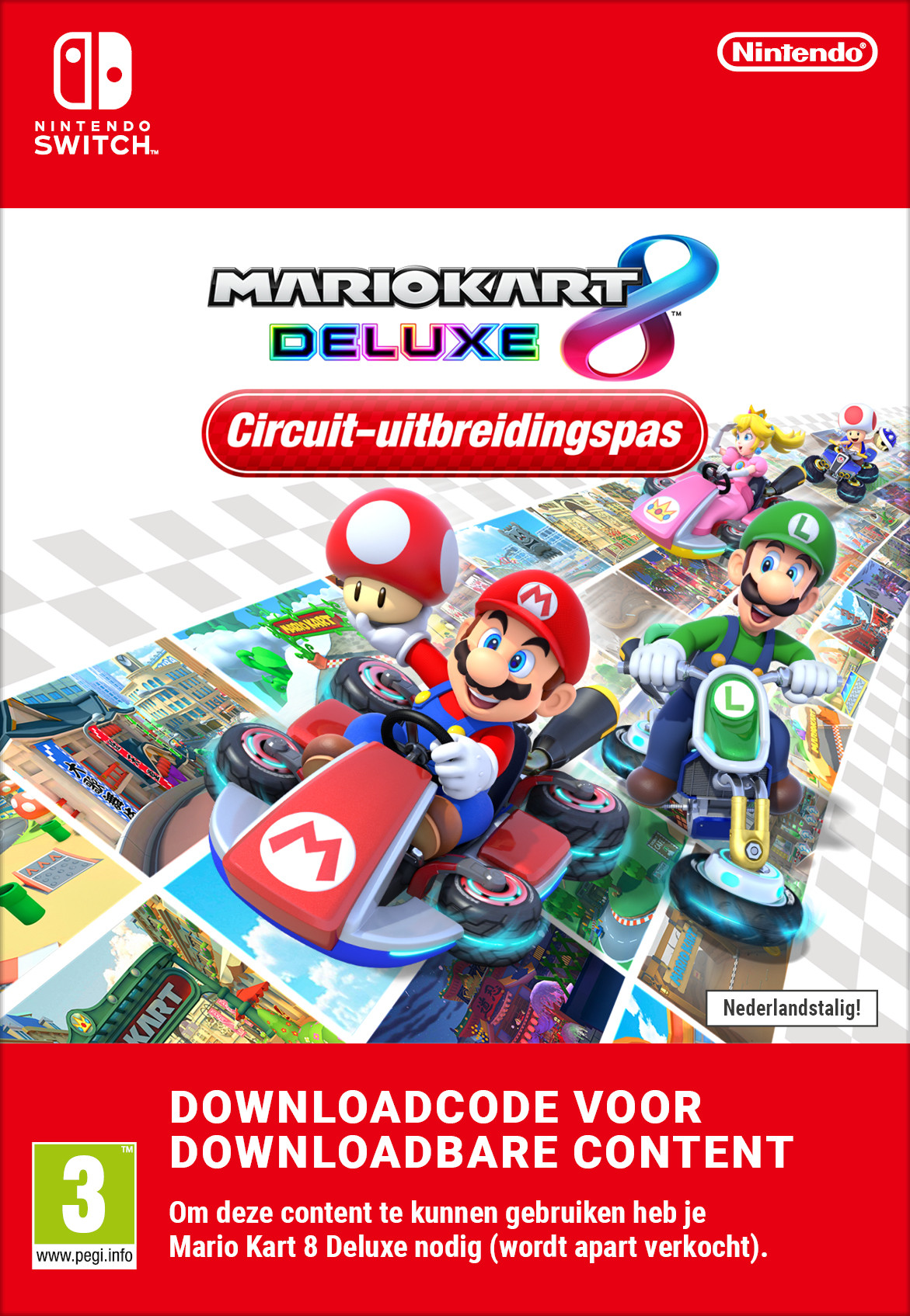gameshop: AOC Mario 8 Booster Course Pass (extra content) (Nintendo Switch) kopen