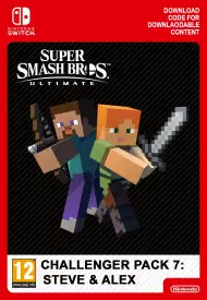 AOC Super Smash Bros. Ultimate: Steve & Alex Challenger Pack DLC (extra content) voor de Nintendo Switch kopen op nedgame.nl