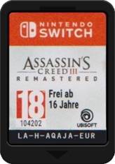 Assassin's Creed 3 Remastered (losse cassette) voor de Nintendo Switch kopen op nedgame.nl