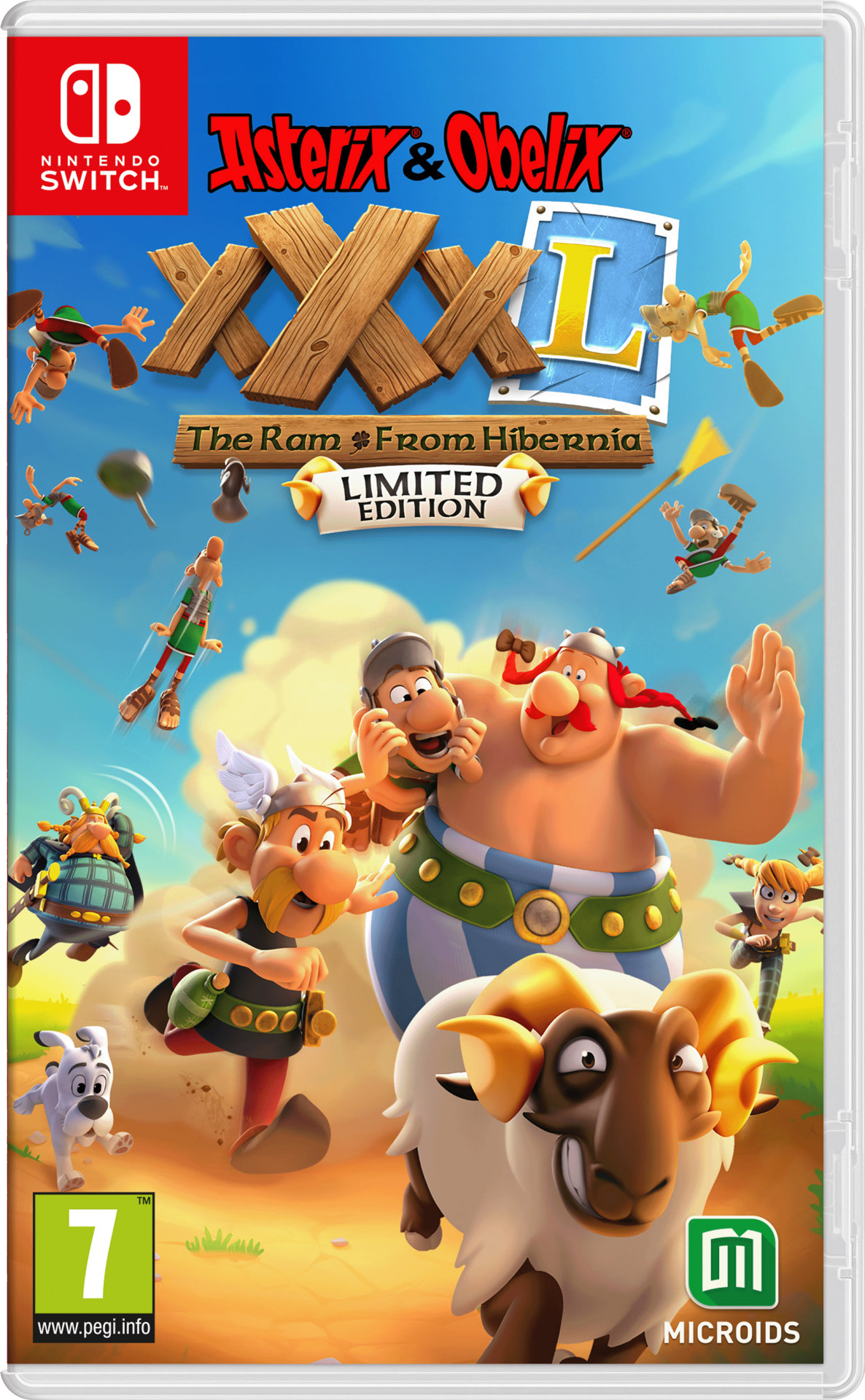schroot Wonder beneden Nedgame gameshop: Asterix & Obelix XXXL: The Ram From Hibernia Limited  Edition (Nintendo Switch) kopen - aanbieding!