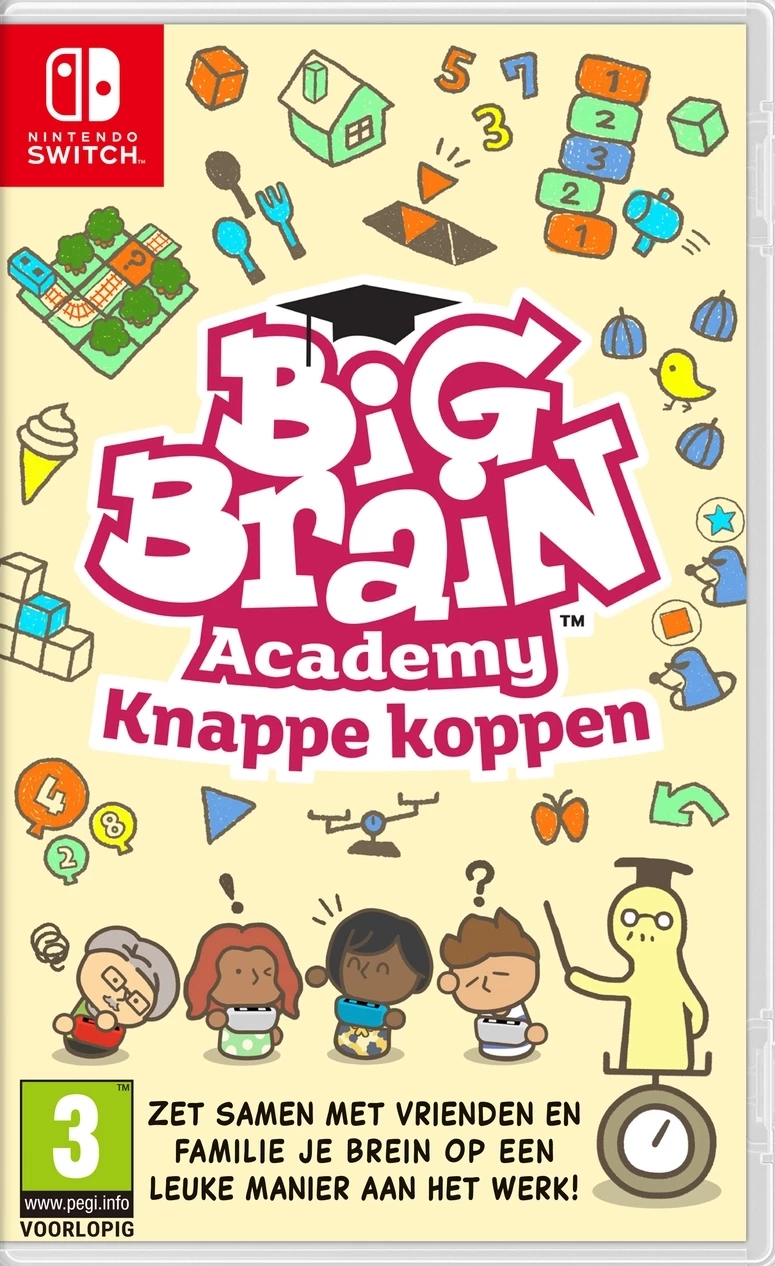 Big Brain Academy Knappe Koppen voor de Nintendo Switch kopen op nedgame.nl