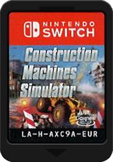 Construction Machines Simulator (losse cassette) voor de Nintendo Switch kopen op nedgame.nl