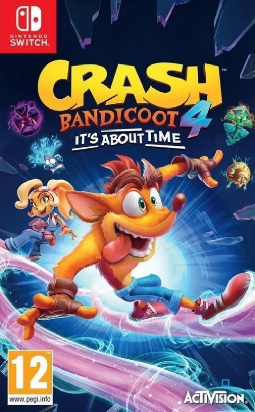 Crash Bandicoot 4 It's About Time voor de Nintendo Switch kopen op nedgame.nl