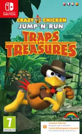 Crazy Chicken Traps and Treasures (code in a box) voor de Nintendo Switch preorder plaatsen op nedgame.nl