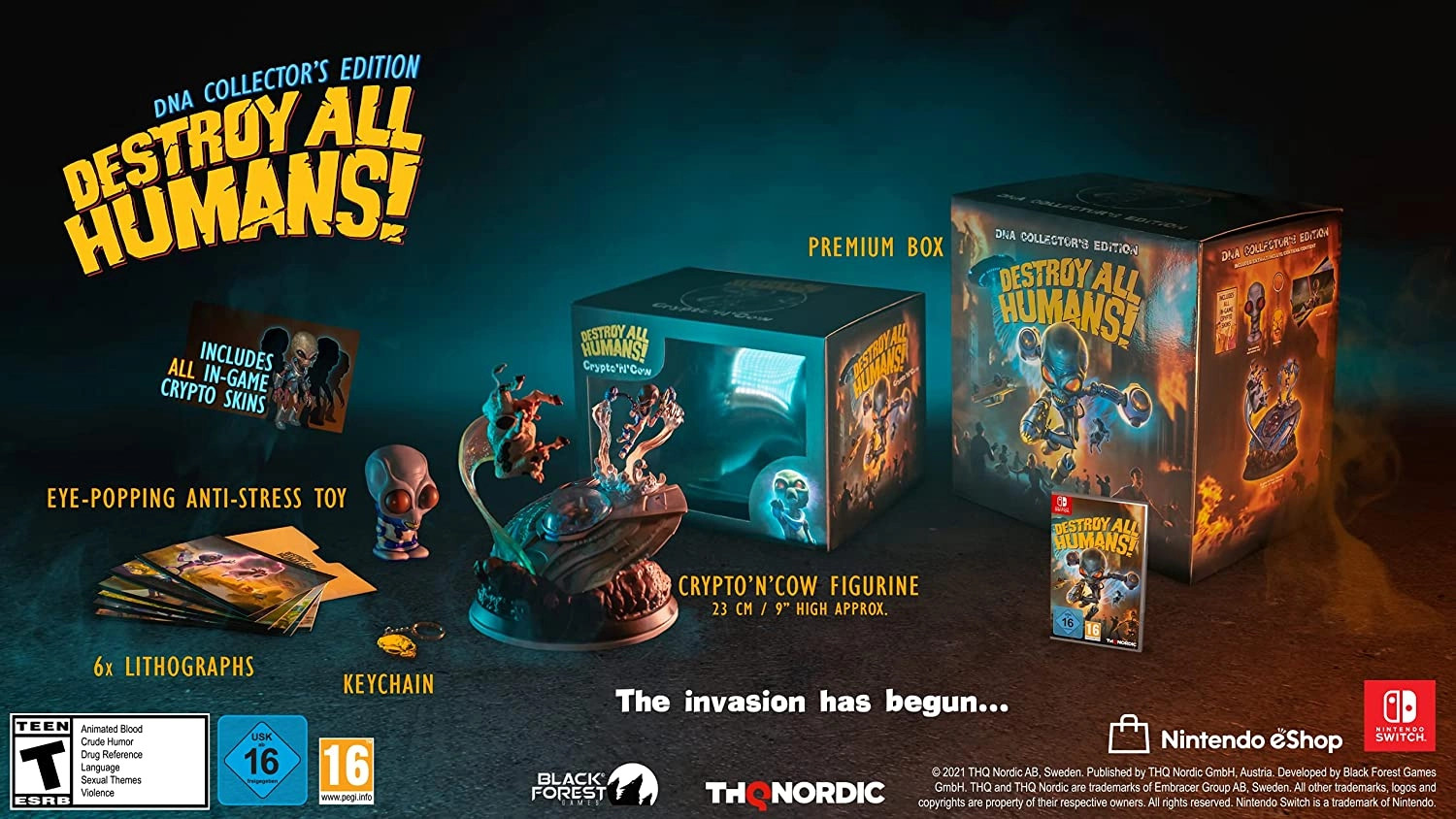 Destroy all humans sales ps4 collector's edition
