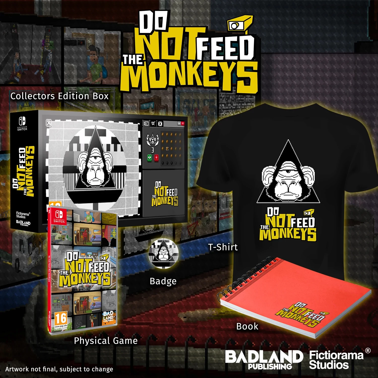 Do Not Feed the Monkeys Collector's Edition voor de Nintendo Switch kopen op nedgame.nl