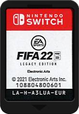Fifa 22 Legacy Edition (losse cassette) voor de Nintendo Switch kopen op nedgame.nl
