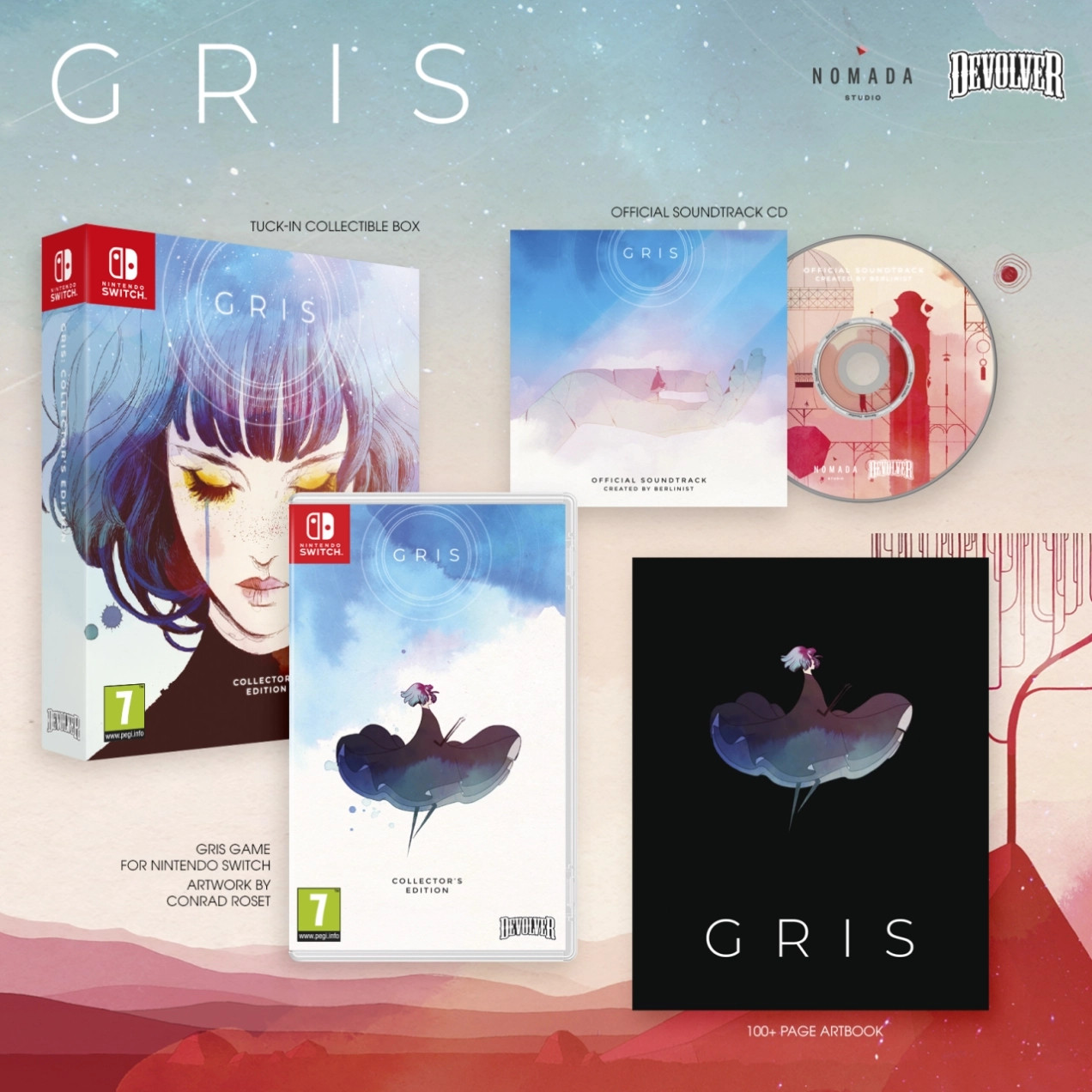 Gris - Nintendo Switch | Devolver Digital | GameStop