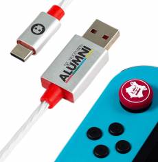 Harry Potter - USB-C LED Charge Cable & Thumb Grips voor de Nintendo Switch kopen op nedgame.nl