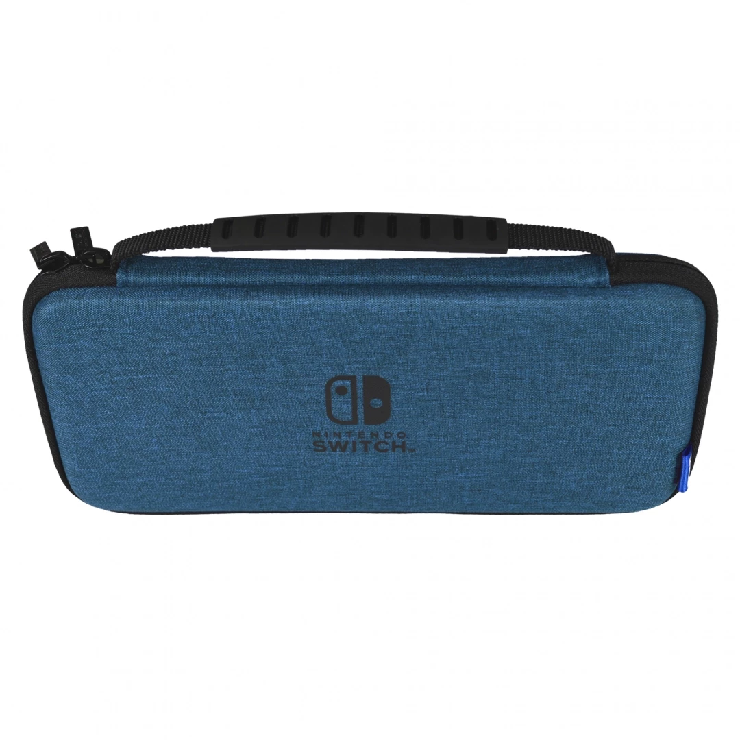 Hori Slim Tough Pouch - Blue Denim (Nintendo Switch/Switch OLED) voor de Nintendo Switch kopen op nedgame.nl