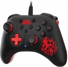 Hori Wired Controller Turbo - Mario Black & Red voor de Nintendo Switch preorder plaatsen op nedgame.nl