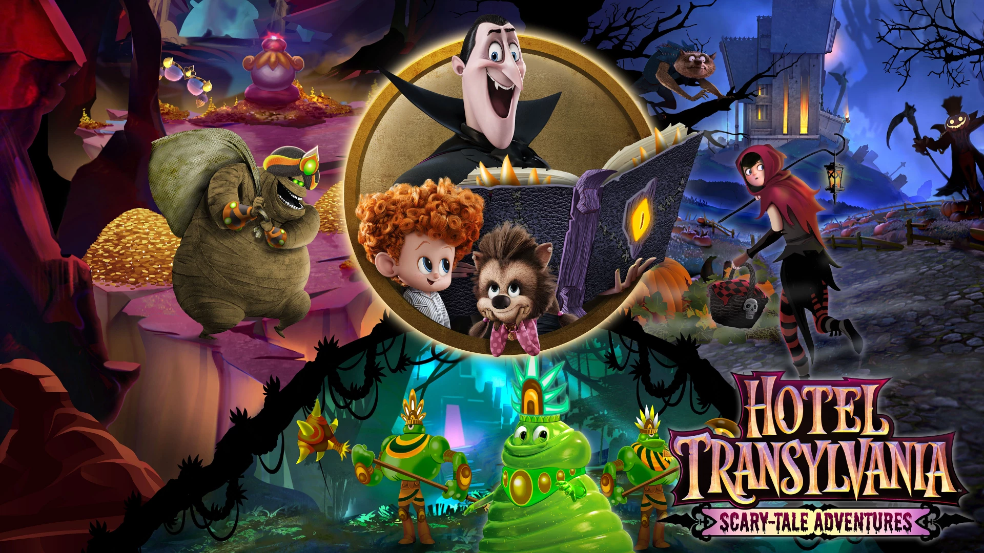 Hotel Transylvania Scary-Tale Adventures voor de Nintendo Switch preorder plaatsen op nedgame.nl