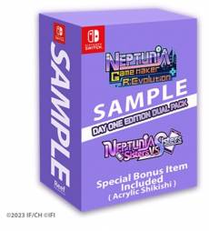 Hyperdimension Neptunia GameMaker R:Evolution & Sisters VS Sisters Day One Edition Double Pack Plus voor de Nintendo Switch kopen op nedgame.nl