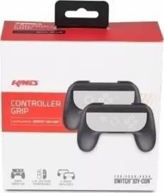 KMD Joy-Con Controller Grips Dual Pack (Black) voor de Nintendo Switch kopen op nedgame.nl