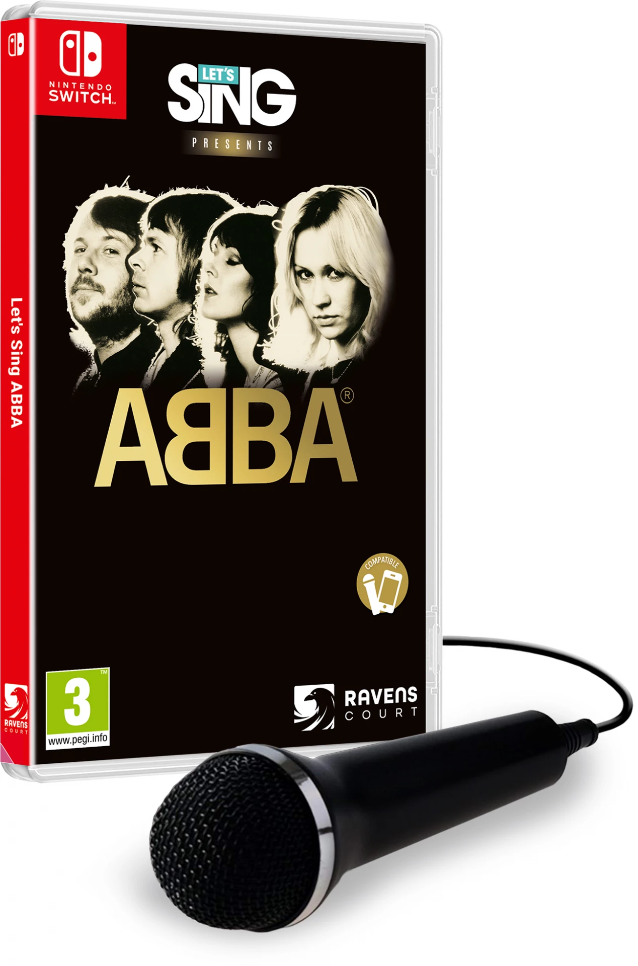 Let's Sing ABBA + 1 Microphone voor de Nintendo Switch kopen op nedgame.nl