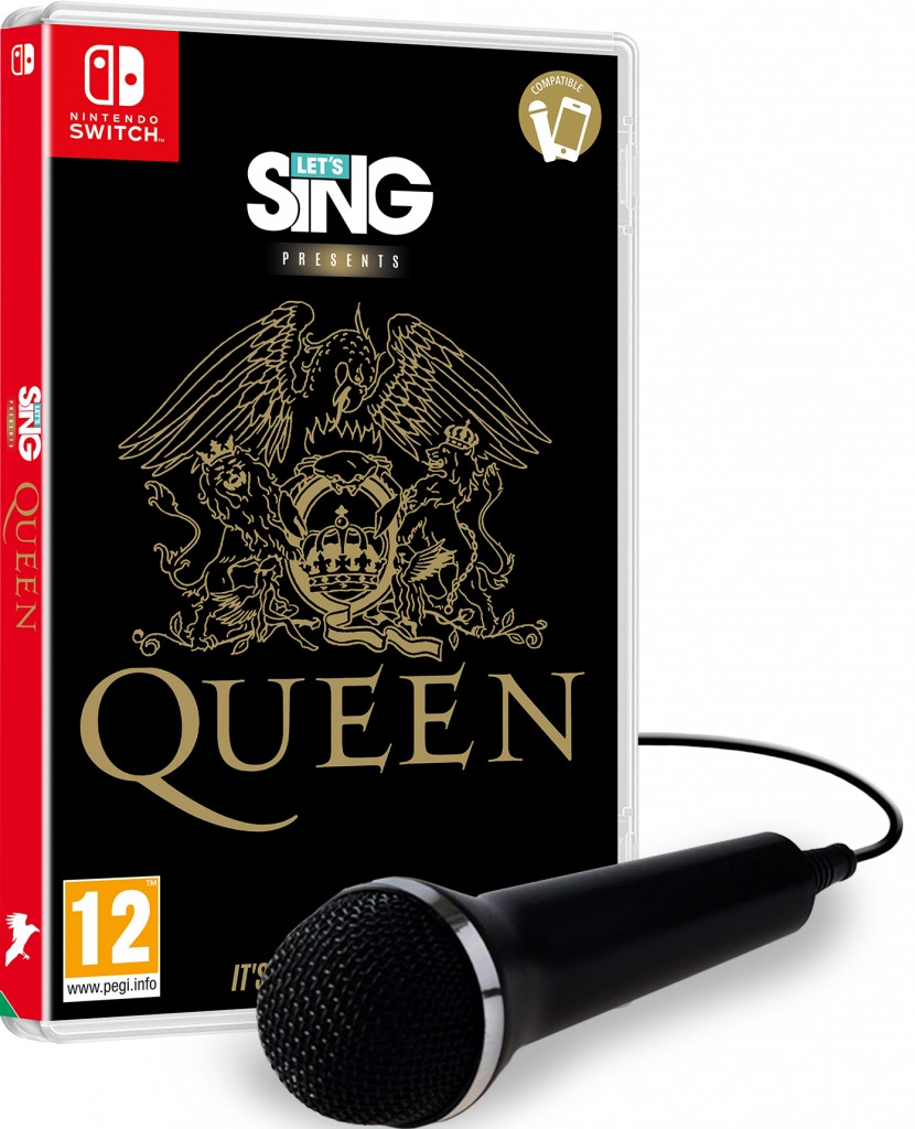 stortbui Sneeuwwitje krab Nedgame gameshop: Let's Sing Queen + 1 Microphone (Nintendo Switch) kopen