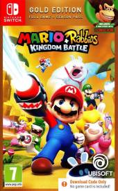 Mario + Rabbids Kingdom Battle Gold Edition (Code in a Box) voor de Nintendo Switch kopen op nedgame.nl