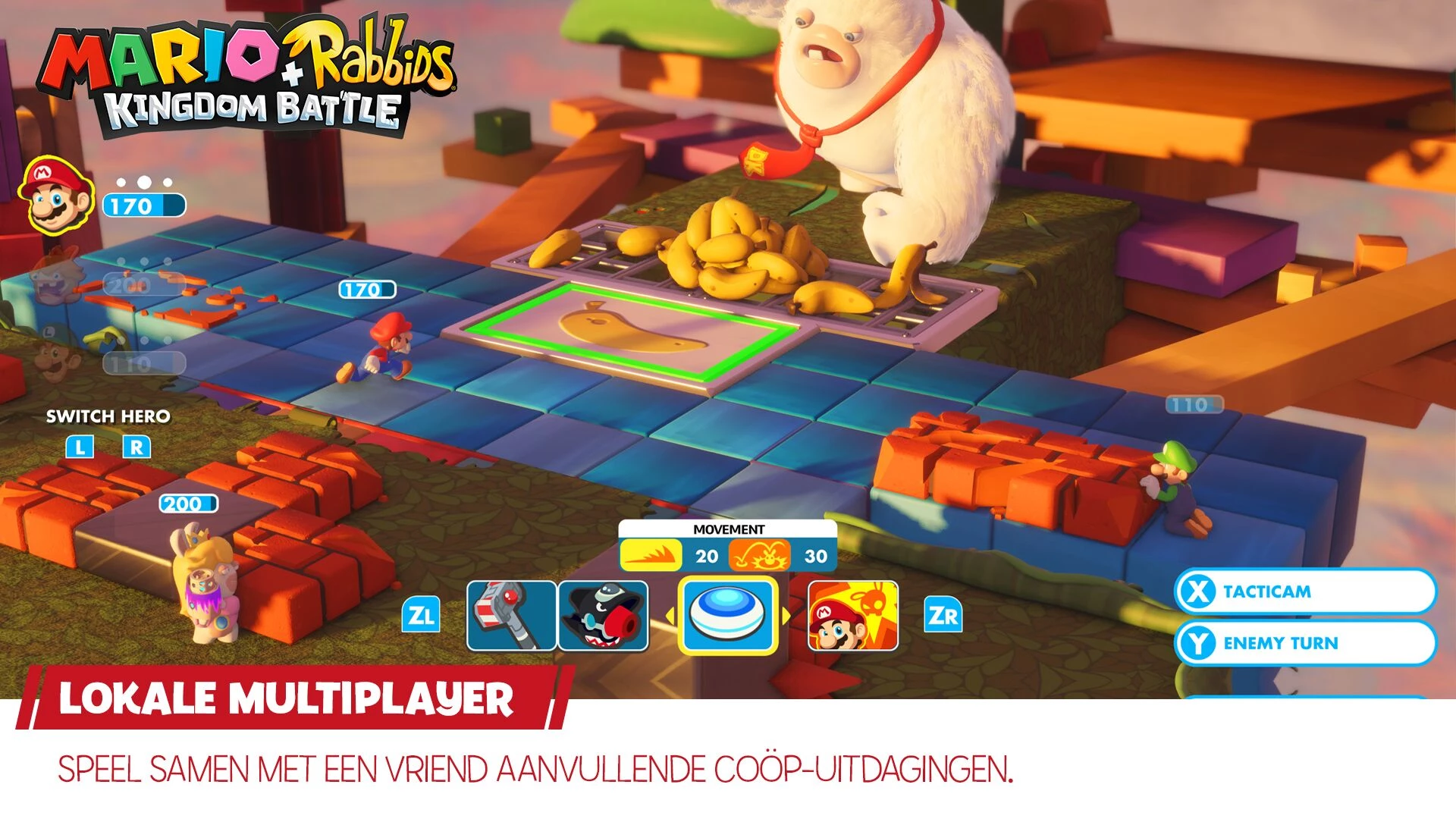 Mario + Rabbids Kingdom Battle voor de Nintendo Switch kopen op nedgame.nl