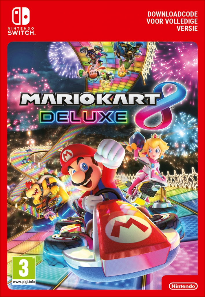 Uit Een nacht Bemiddelaar Nedgame gameshop: Mario Kart 8 Deluxe (Nintendo Switch) kopen