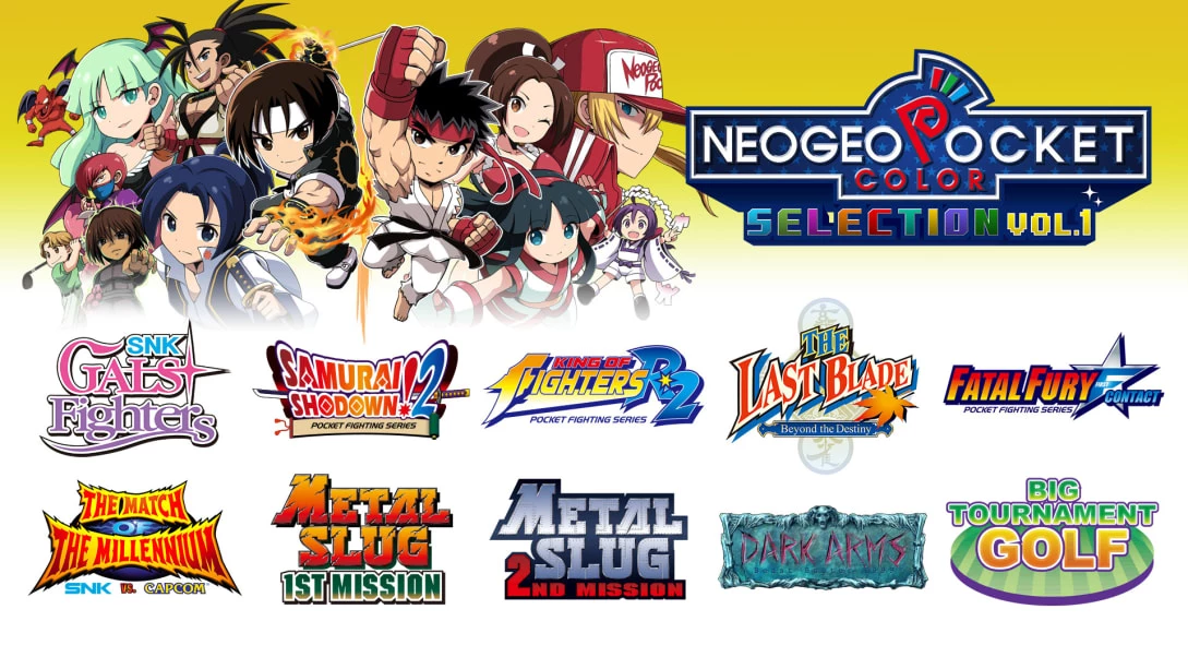 NeoGeo Pocket Color Selection Vol. 1 voor de Nintendo Switch kopen op nedgame.nl