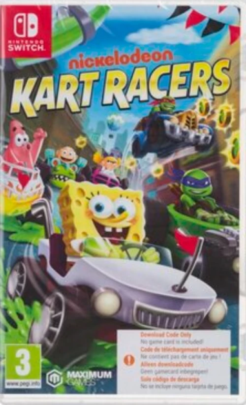 Nickelodeon Kart Racers (Code in a Box) voor de Nintendo Switch kopen op nedgame.nl